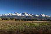 High Tatras Mountains panorama